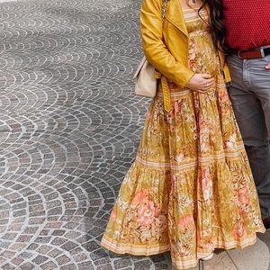 Zimmerman Pattie tie shoulder dress